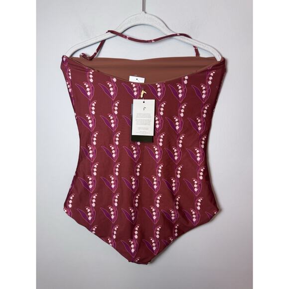 Juan D Dios Esteros One Piece Embroidered Designer Swimsuit Sz XL NWT $415 - Picture 3 of 16